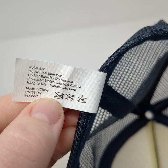 Rainbow Snapback Rope Trucker Hat Blue One Size Mesh Back Dalix Outdoor - Picture 9 of 9